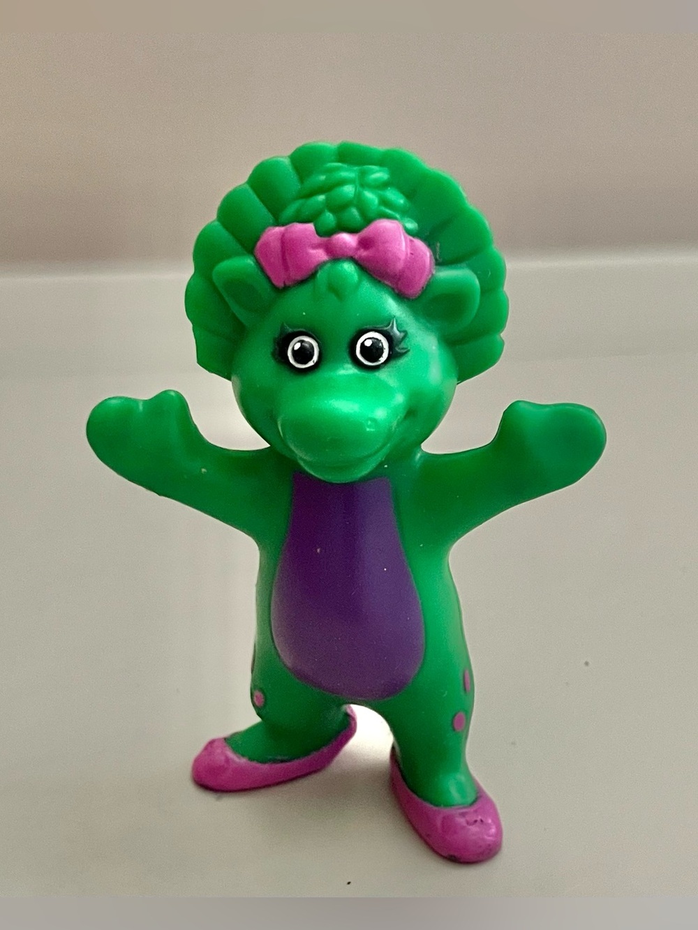Barney Baby Bop Dinosaur‎  3" PVC Figure Toy The Lyons Group 1996